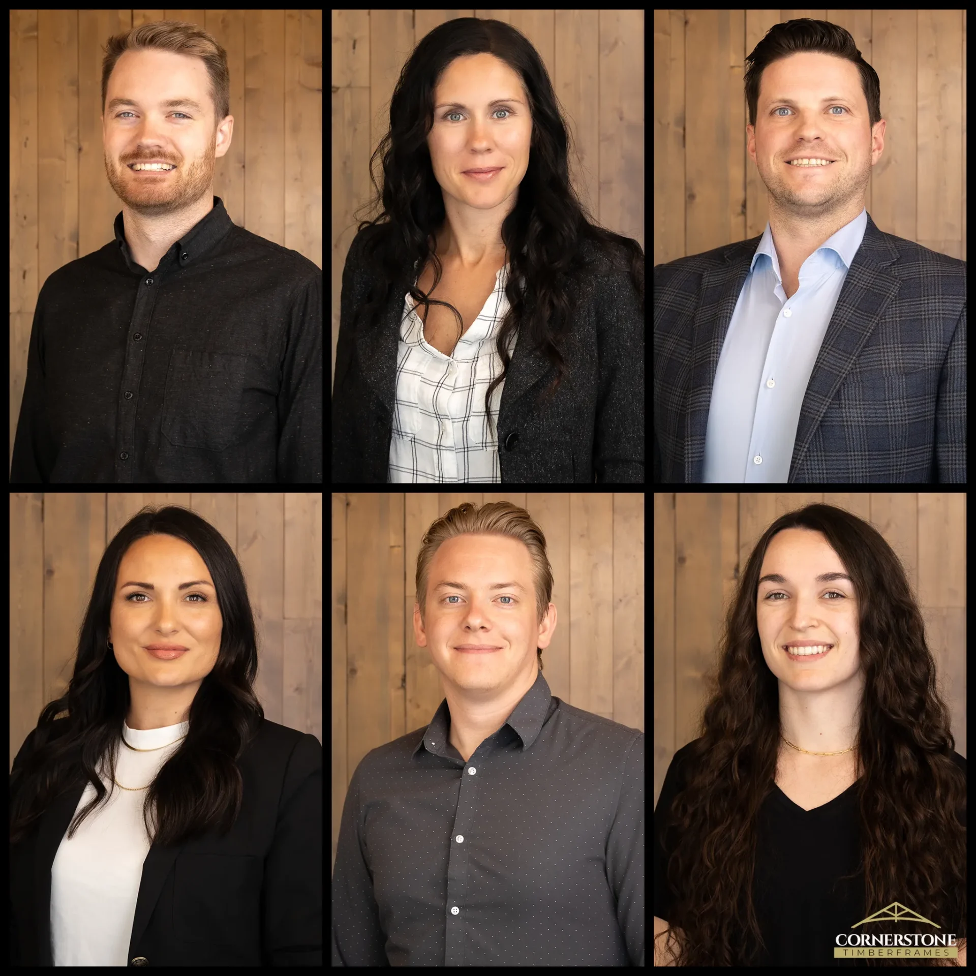 Business headshots for Cornerstone Timberframes